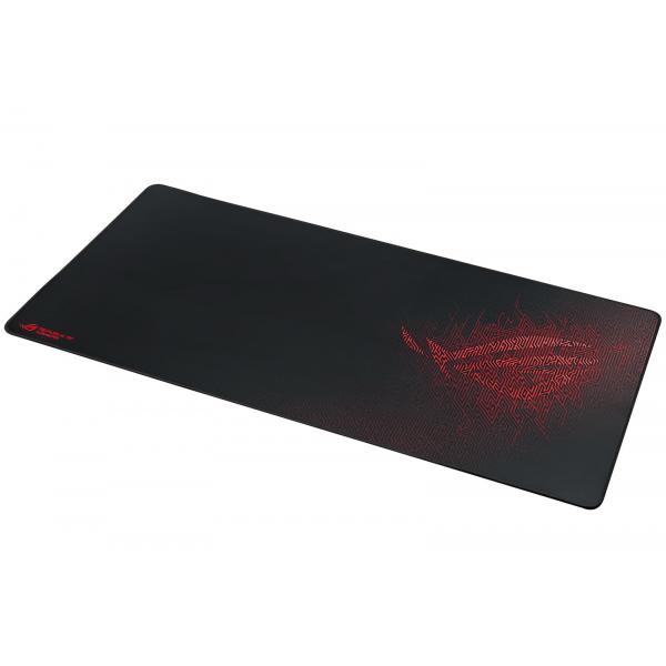 ASUS ROG Sheath Tappetino per mouse per gioco da computer Nero, Rosso (ASUS ROG Sheath Mouse Pad)