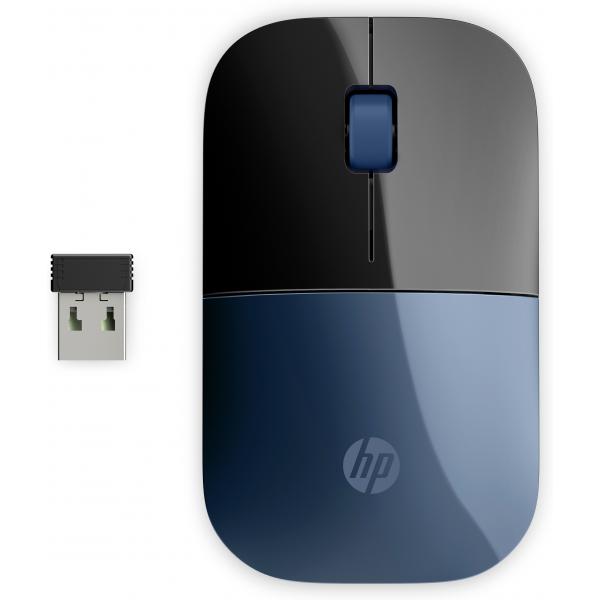 HP Mouse wireless Z3700 blu (HP Z3700 - mus - 2.4 GHz - bl? LEADTIME4DAYS:leadtime of 4 days)
