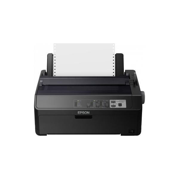 Epson FX-890II stampante ad aghi 240 x 144 DPI 612 cps (Epson FX 890II - Printer - B/W - dot-matrix - Roll [21.6 cm], JIS B4, 254 mm [width] - 240 x 144 dpi - 9 pin - up to 738 char/sec - parallel, U