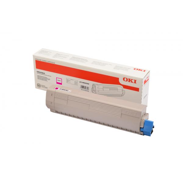 OKI 46443102 cartuccia toner 1 pz Originale Magenta (OKI - h?j kapacitet - magenta - origin)