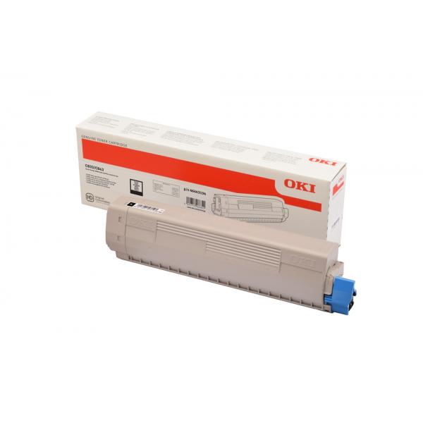 OKI 46443104 cartuccia toner 1 pz Originale Nero (OKI - h?j kapacitet - sort - original)