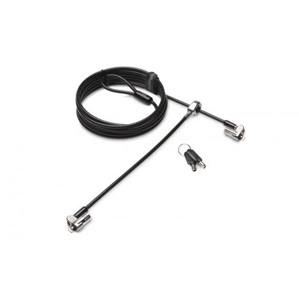 Kensington Doppio lucchetto per laptop con chiave MicroSaver 2.0 (Kensington K65048WW MicroSaver 2.0 Twin Head Keyed Laptop Lock)
