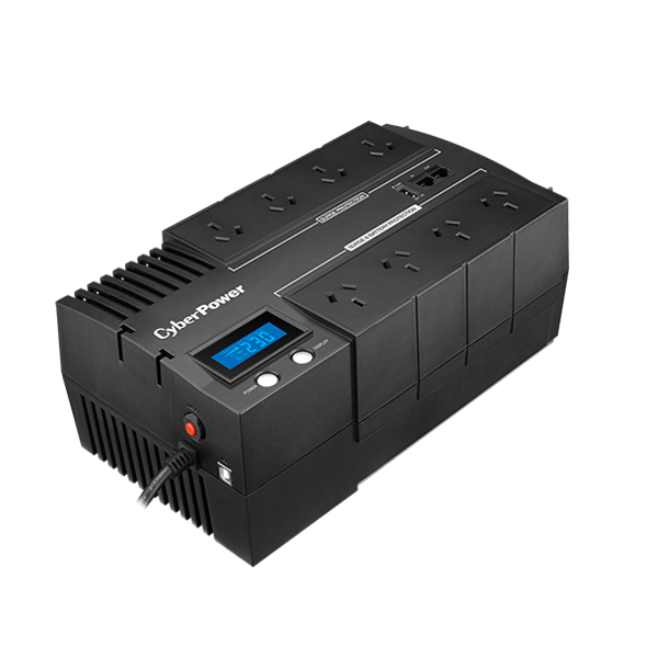 CyberPower BR1200ELCD gruppo di continuità [UPS] A linea interattiva 1,2 kVA 720 W 8 presa[e] AC (CYBERPOWER BR1200ELCD-UK Line-Interactive UPS 1200VA/720W AVR GreenPower Energy Saving Technology LCD