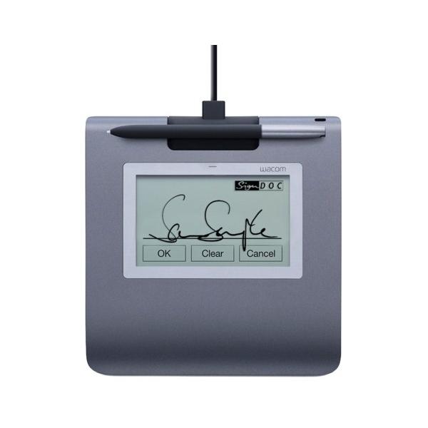 Wacom STU-430 Signature pad tavoletta grafica Nero, Grigio 2540 lpi [linee per pollice] 96 x 60 mm USB (LCD Signature Tablet STU-430)