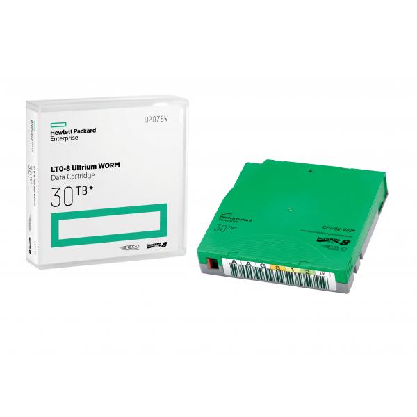 HPE LTO-8 Ultrium 30TB WORM Data Cartridge (HPE LTO-8 ULTRIUM 30TB WORM - DATA CARTRIDGE)