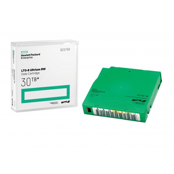 LTO-8 Ultrium 30TB RW Data Cartridge - LTO/Ultrium - 12.000 GB - Q2078A - - - LEADTIME2WEEKS [Tempo di attesa di 2 settimane prima dell'invio]