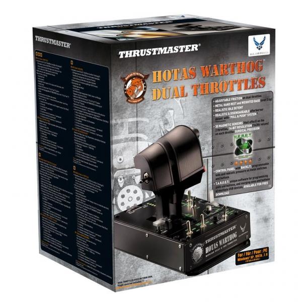 Thrustmaster HOTAS Warthog Dual Throttles Nero USB Simulazione di Volo PC (THRUSTMASTER HOTAS WARTHOG DUAL THROTTLE)