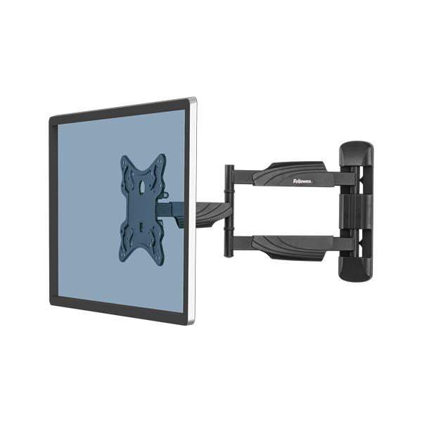 Fellowes 8043601 Supporti a parete per TV 139,7 cm [55] Scrivania Nero (FULL MOTION TV WALL MOUNT MONIT ARM)