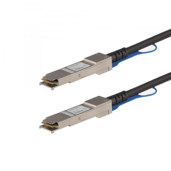 StarTech.com HPE JG326A Compatibile - Cavo Modulo QSFP+ ad attacco diretto - 1 m (StarTech.com Cavo con attacco diretto Twinax passivo QSFP+ Compatibile HP JG326A da 1 m - Cavo applicazione diretta 4