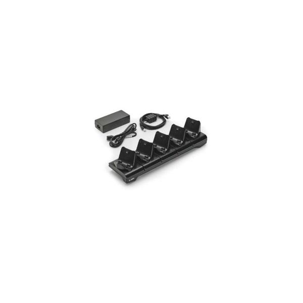 Zebra CRD-MPM-5SCHGUK1-01 docking station per dispositivo mobile Nero (5 SLOT PRINT CRADLE PSU+UK CORD - ZQ300)