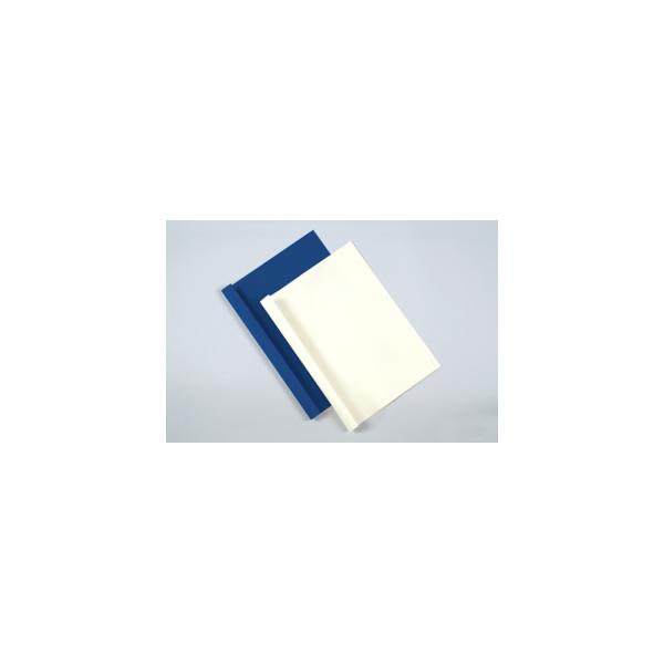 Fellowes 53176 cartellina A4 Plastica, PVC Blu 100 pz (Fellowes 53176 3mm Prestige Thermal Binding Cover - Blue)