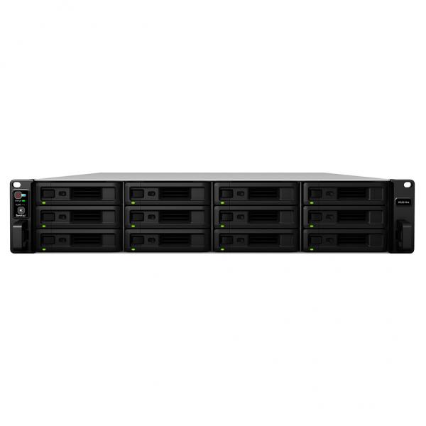 Synology RackStation RS3618xs NAS Armadio [2U] Intel® Xeon® D D-1521 8 GB DDR4 0 TB DiskStation Manager Nero (Synology RackStation RS3618xs 12 bay- Intel Xeon D-1521 quad-core 2.4GHz- Turbo Boost up