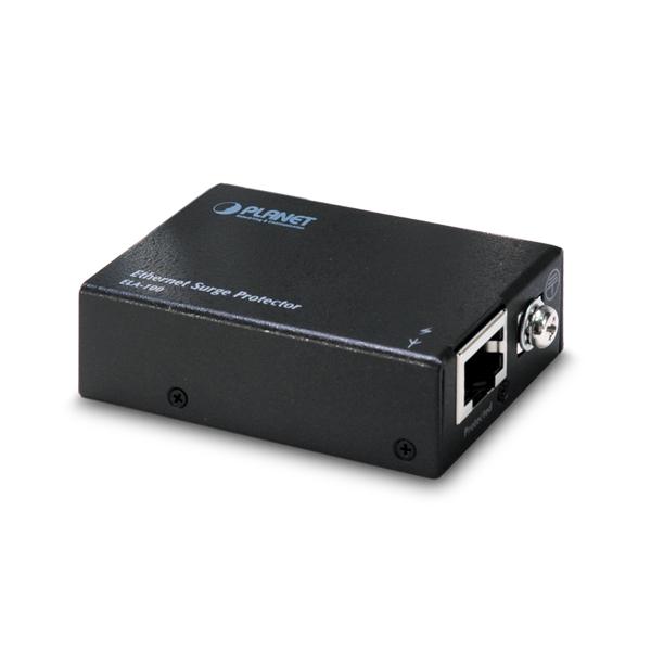 Planet ELA-100 protezione da sovraccarico Nero (Ethernet Lighting Arrestor - ELA-100, Black, 80 g, 65 mm, - 42 mm, 20 mm, 0 - 50 ?C - Warranty: 60M)