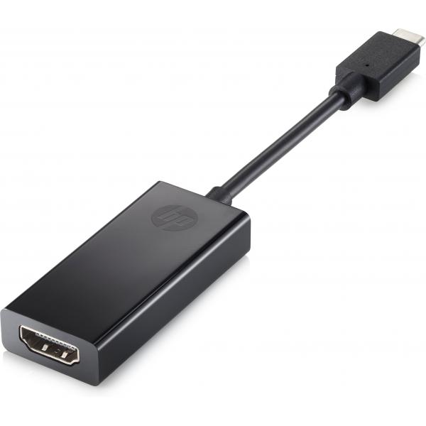 HP Pavilion USB-C to HDMI 2.0 Adapter Nero (USB-C TO HDMI 2.0 ADAPTER - **New Retail** - Warranty: 12M)