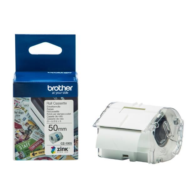 Brother CZ-1004 nastro per etichettatrice (CONTINUOUS ROLL CASSETTE - CZ-1005 50MM VC-500W)