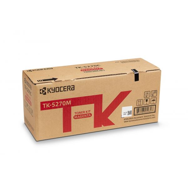 KYOCERA TK-5270M cartuccia toner 1 pz Originale Magenta (Toner Kyocera TK-5270 Magenta)