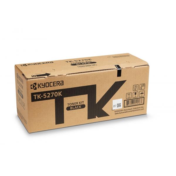 KYOCERA TK-5270K cartuccia toner 1 pz Originale Nero (Toner Kyocera TK-5270 Black)