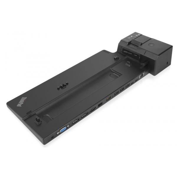 Lenovo 40AJ0135IT replicatore di porte e docking station per laptop Nero (THINKPAD ULTRA DOCK EU - 40AJ0135IT, Docking, - 10,100,1000 Mbit/s, Black, Kensington, Lenovo, 0 - 35 ?C - Warranty: 12M)