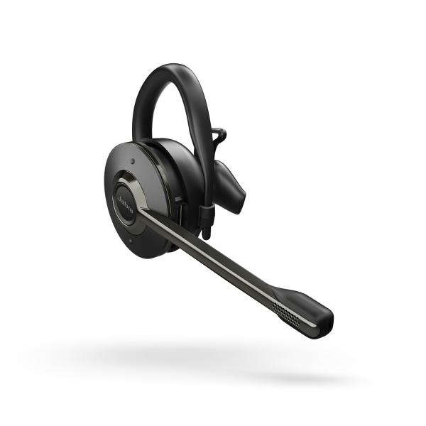 Jabra Engage 75 Auricolare Wireless Passanuca, A clip, A Padiglione Ufficio Bluetooth Nero (Engage 75 Convertible - **New Retail** - Warranty: 12M)