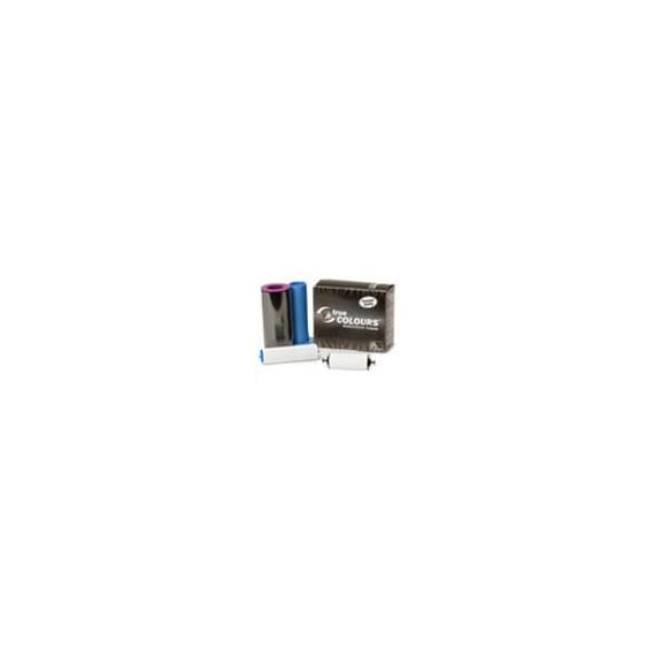 Zebra 800300-307 nastro per stampante 1500 pagine Argento metallizzato (RIBB MONOMETALSILVER 1500IMG - ZC100/300/350)