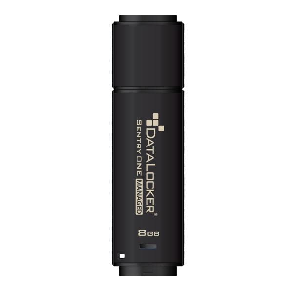 DataLocker Sentry One Managed unità flash USB 8 GB USB tipo A 3.2 Gen 1 [3.1 Gen 1] Nero (Sentry One Managed Secure USB 3.1 GEN 1 FIPS 140-2 Level 3 256-BIT AES REQUIRES SAFECONSOLE [SOLD SEPARATELY]