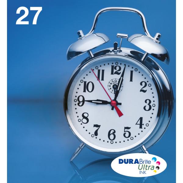 Epson Alarm clock Multipack Sveglia 3 colori Inchiostri DURABrite Ultra 27 in confezione EasyMail Packaging (EPSON DURABRITE 27 ULTRA INK 3-COLOURS INK EASYMAIL)