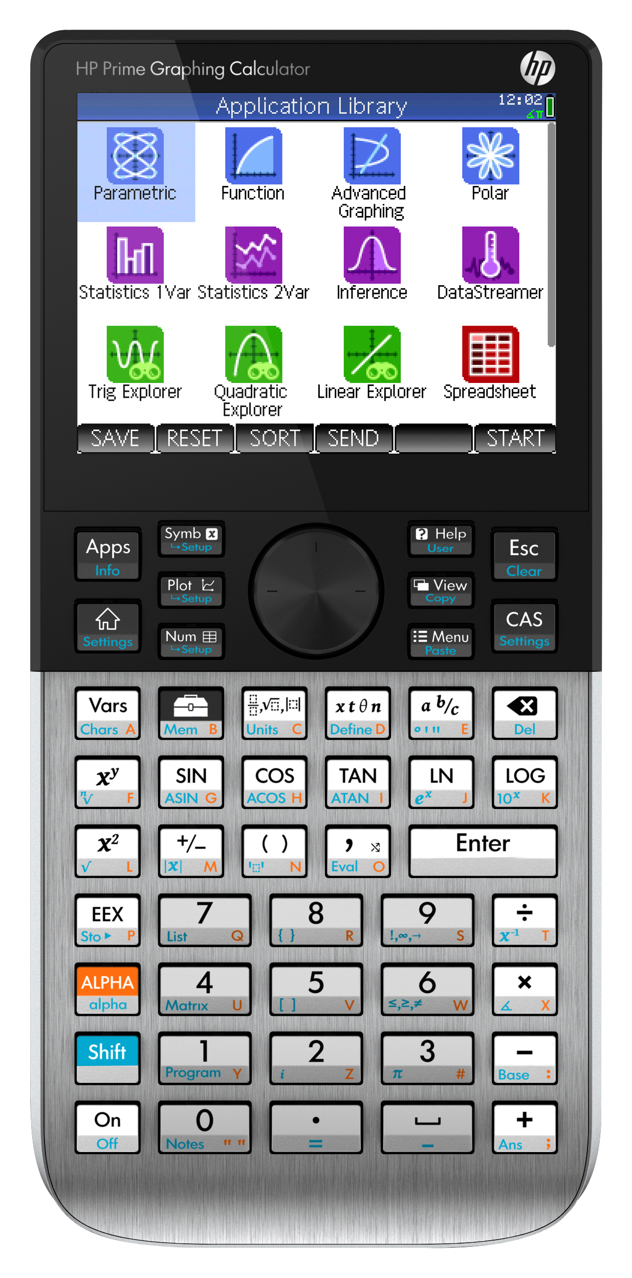 HP Prime Graphing calcolatrice Desktop Calcolatrice grafica Argento (HP Prime G2 - grafisk regnemaskine)