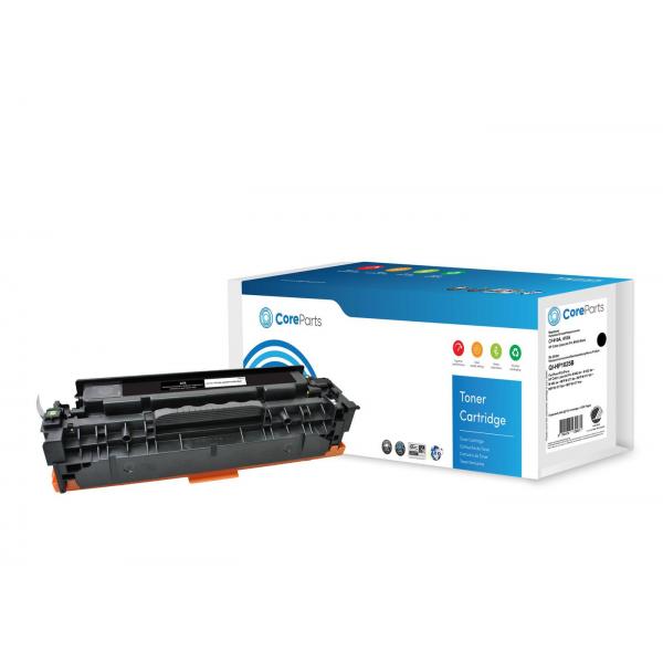 CoreParts QI-HP1025B cartuccia toner 1 pz Compatibile Nero (Toner Black CF410A - Pages: 2.300 Nordic Swan - HP Color LaserJet Pro M452 [410A] Series - Warranty: 36M)