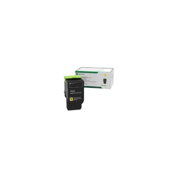 Lexmark 78C20Y0 cartuccia toner 1 pz Originale Giallo (RETURN TONER CARTRIDGE YELLOW - 1K PGS 78C10Y0 F.CS/CX 4-6 SRS)