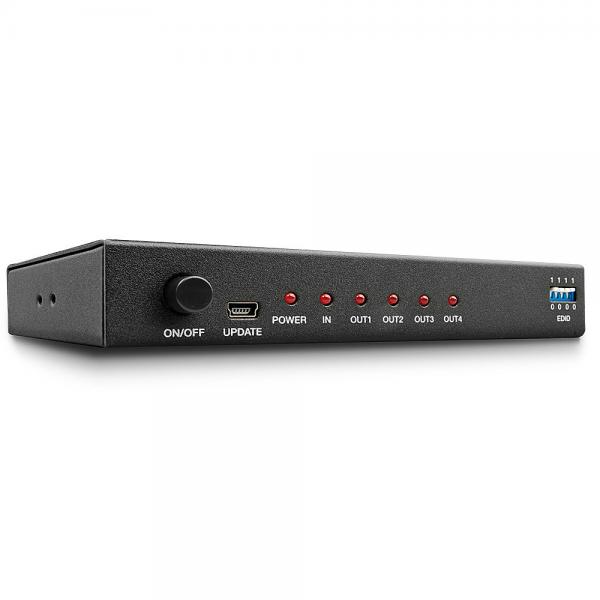 Lindy 38159 ripartitore video HDMI 4x HDMI (Hdmi 4K Splitter 4 Port 3D, - 2160P30 - Warranty: 24M)