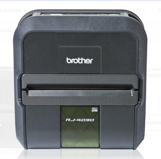 Brother RJ-4230B stampante POS 203 x 203 DPI Con cavo e senza cavo Termica diretta Stampante portatile (RJ-4230 THERMAL MOBILE PRINT - 4IN BT)