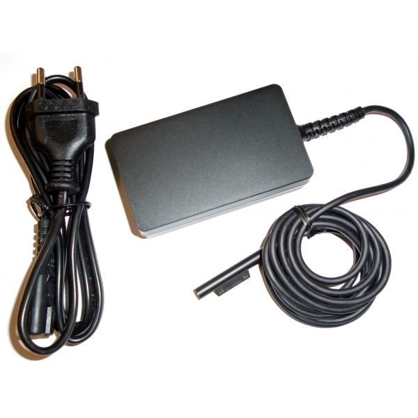 BTI Q5N-00002- adattatore e invertitore Universale 130 W Nero (BTI 65W AC Adapter for Microsoft Surface Pro 4 and Surface Pro 5. EU including 5V USB-A output)