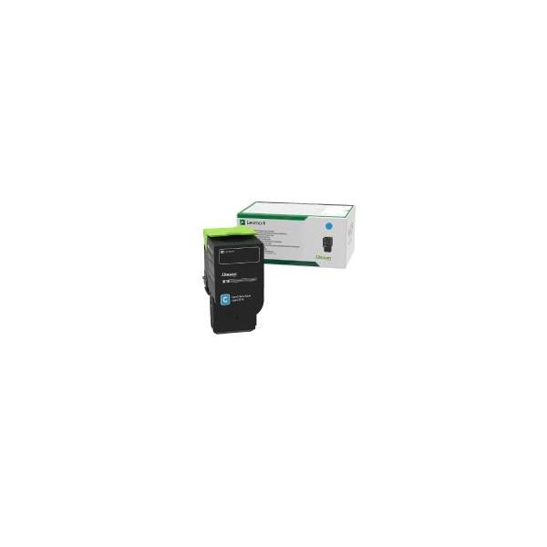 Lexmark 78C20C0 cartuccia toner 1 pz Originale Ciano (RETURN TONER CARTRIDGE CYAN - 1K PGS 78C10C0 F.CS/CX 4-6 SRS)