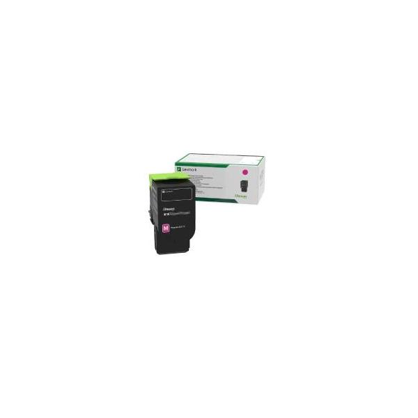 Lexmark 78C20M0 cartuccia toner 1 pz Compatibile Magenta (RETURN TONER CARTRIDGE MAGENTA - 1K PGS 78C10M0 F.CS/CX 4-6 SRS)