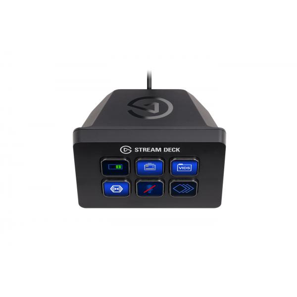 Elgato Stream Deck Mini tastiera Gaming USB Nero (Stream Deck Mini - Stream Deck Mini, Mini, - Wired, USB, Black - Warranty: 12M)
