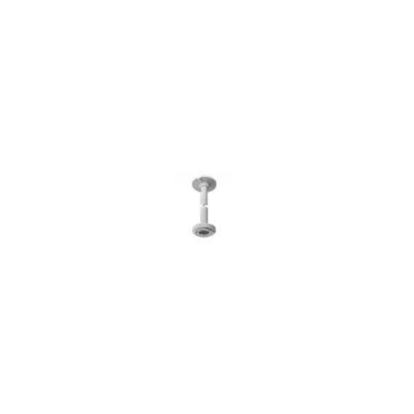 Ernitec 0070-31000 security cameras mounts & housings Piedino di montaggio a soffitto (Pendant mount for Mercury IP - White Aluminum Alloy - This Mount fits the Mercury IP 0070-25352, Size 155x50x65m
