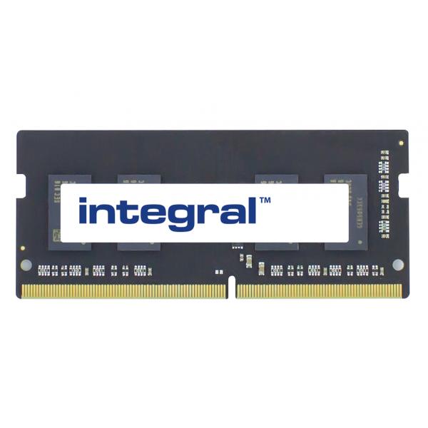 Integral IN4V8GNELSX memoria 8 GB 1 x 8 GB DDR4 260-pin SO-DIMM (8GB LAPTOP RAM MODULE DDR4 2666MHZ PC4-21300 UNBUFFERED NON-ECC SODIMM 1.2V 1Gx8 CL19 INTEGRAL)