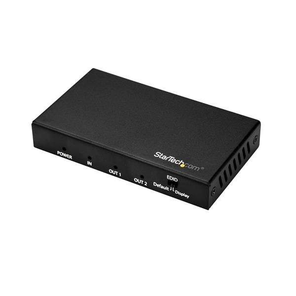 StarTech.com Sdoppiatore Splitter HDMI a 2 porte - 60Hz (2 PORT 4K HDMI SPLITTER - 1X2 WAY HDMI 2.0 SPLITTER)