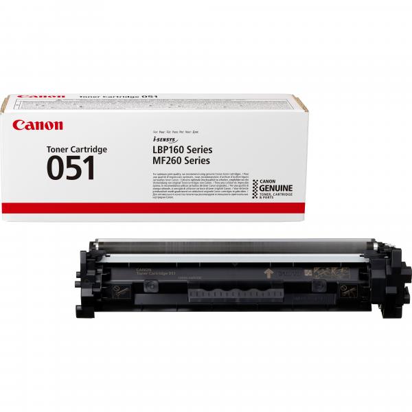 Canon Cartuccia del toner 051 , nero (CRG 051 TONER - LBP CARTRIDGE)