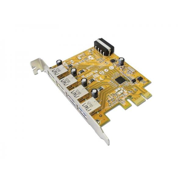 SUNIX Group USB4300N scheda di interfaccia e adattatore Interno USB 3.2 Gen 1 [3.1 Gen 1] (IO Sunix PCIe 4x USB 3.0 [USB4300N] Retail)