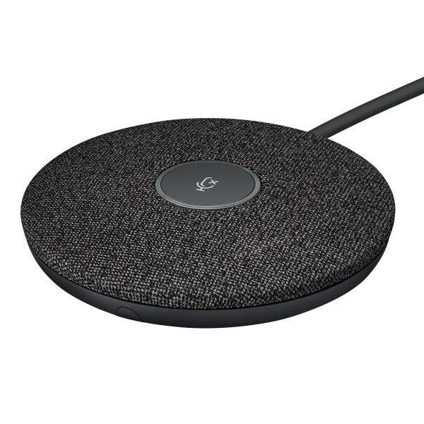 Logitech 989-000430 sistema di conferenza (Logitech Webcam RALLY MIC POD Expension black Skype, Zoom, Cisco Webex zertifiziert)