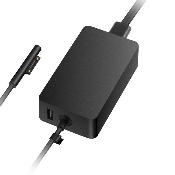 Microsoft LAG-00006 adattatore e invertitore Interno 44 W Nero (65W PSU for Surface Pro 3/4/6 - EU Power Cord - Warranty: 12M)