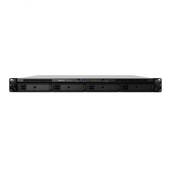 Synology RackStation RS1619XS+ server NAS e di archiviazione Rack [1U] Intel® Xeon® D D-1527 8 GB DDR4 0 TB DiskStation Manager Nero (Synology Rackstation RS1619xs+ 4 bay. Intel Xeon D-1527 quad-core