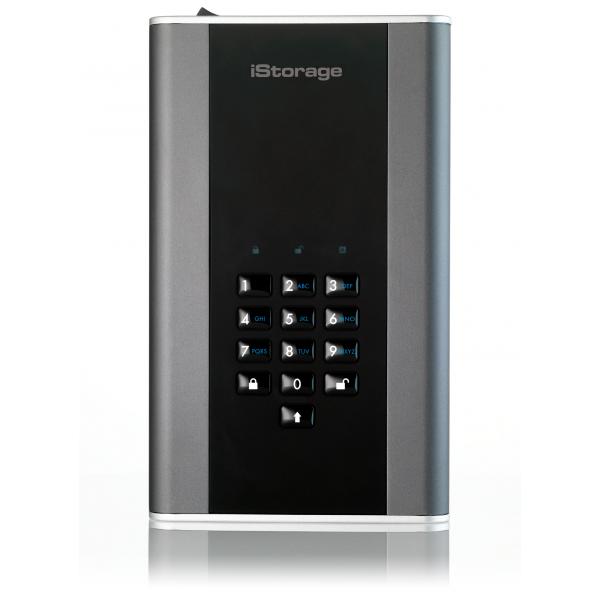 iStorage diskAshur DT 2 disco rigido esterno 14 TB USB tipo A 3.2 Gen 1 [3.1 Gen 1] Nero (diskAshur DT2 256-bit 14TB FIPS 140-2 Certified)