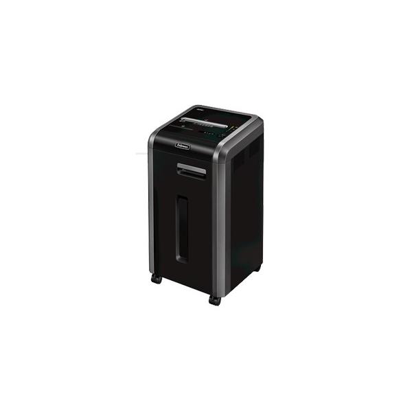 Fellowes 225i distruggi documenti Taglio a striscia 24 cm Nero (Powershred 225i Shredder [Strip Cut] 230v EU/UK)