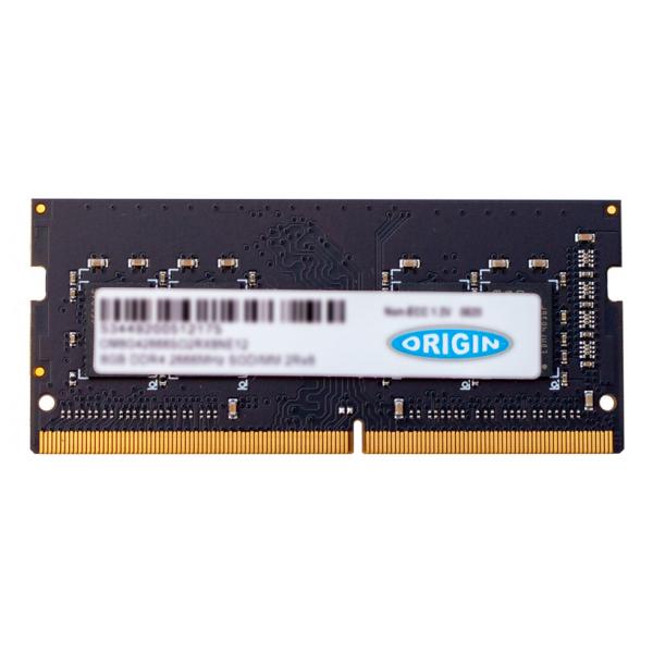 Origin Storage Z4Y85AA#AC3-OS memoria 8 GB 1 x 8 GB DDR4 260-pin SO-DIMM (Origin Storage 8GB DDR4 2666MHz SODIMM 2Rx8 Non-ECC 1.2V)