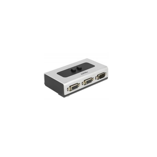DeLOCK 87729 switch seriali Cablato (Umschalter RS232/RS422/RS485 - 2Port manuell - Warranty: 12M)