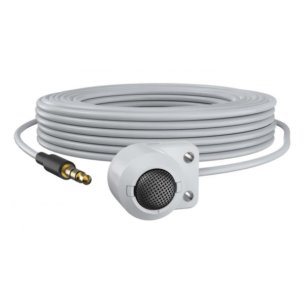 Axis 01561-001 microfono Bianco Microfono per fotocamera di sicurezza (T8355 DIGITAL MICROPHONE - T8355, Security camera - microphone, -30 dB, 20 - 20000 Hz, Wired, 3.5 mm [1/8], White - Warranty: 60