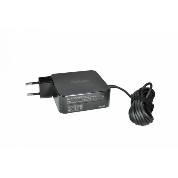 ASUS 0A001-00445500 adattatore e invertitore Interno 65 W Nero (ADAPTER 65W 19V 2P - Warranty: 3M)