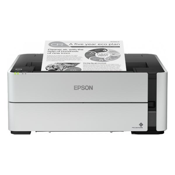 Epson EcoTank ET-M1180 stampante a getto d'inchiostro 1200 x 2400 DPI A4 Wi-Fi (Epson EcoTank ET-M1180 ET M1180 ETM1180 1180 - Printer - B/W - Duplex - ink-jet - refillable - A4/Legal - 1200 x 2400 d